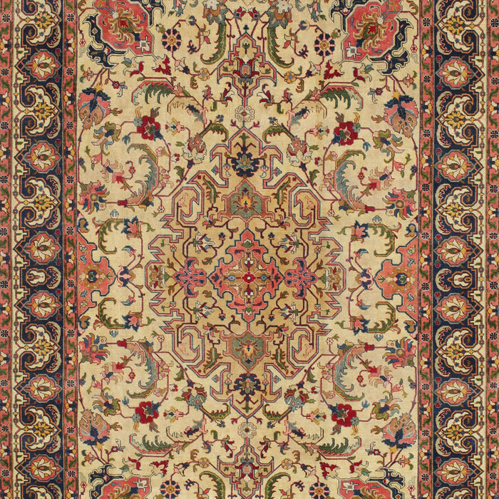 Traditional Dark Sienna Brown Persian Rug, tr84