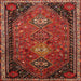 Square Traditional Red Persian Rug, tr850