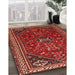 Traditional Rust Pink Persian Rug in Family Room, tr851