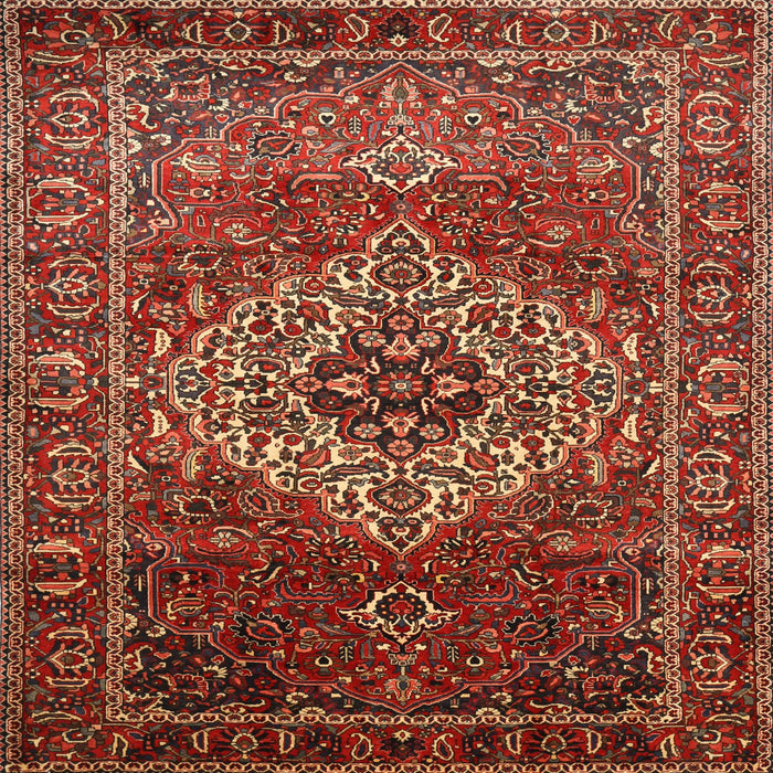 Square Traditional Red Persian Rug, tr852