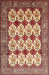Traditional Brown Red Persian Rug, tr853