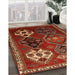 Traditional Light Brown Persian Rug in Family Room, tr859