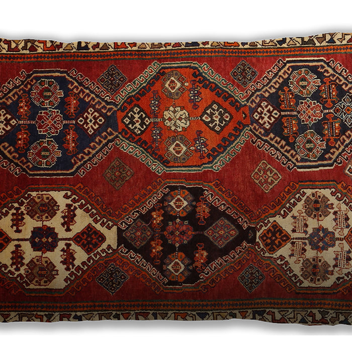 Traditional Classic Rectangular Light Brown Lumbar Throw Pillow, 13 inch by 19 inch, lbtr859