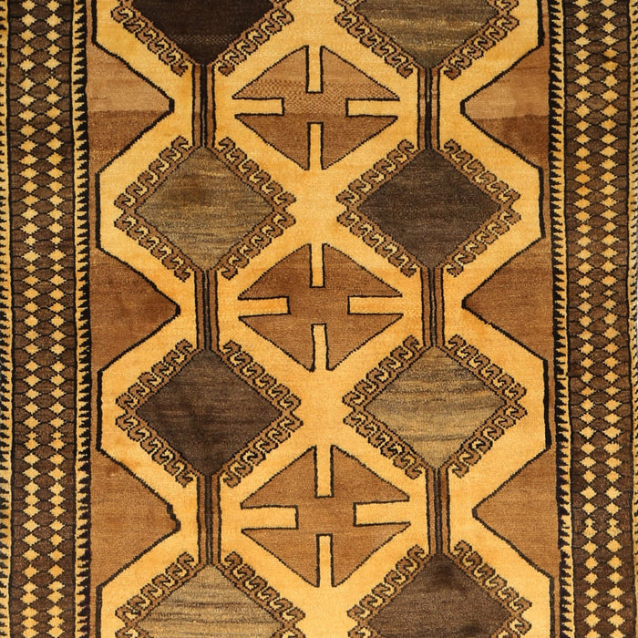 Traditional Dark Orange Persian Rug, tr864