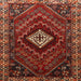Square Traditional Red Persian Rug, tr865