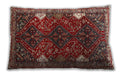 Traditional Classic Rectangular Orange Salmon Pink Lumbar Throw Pillow, 13 inch by 19 inch, lbtr867