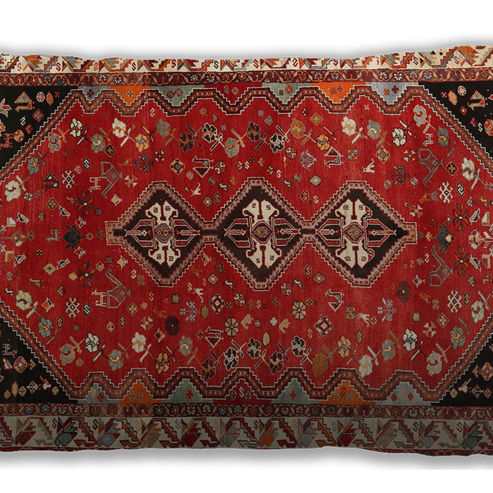 Traditional Classic Rectangular Rust Pink Lumbar Throw Pillow, 13 inch by 19 inch, lbtr868