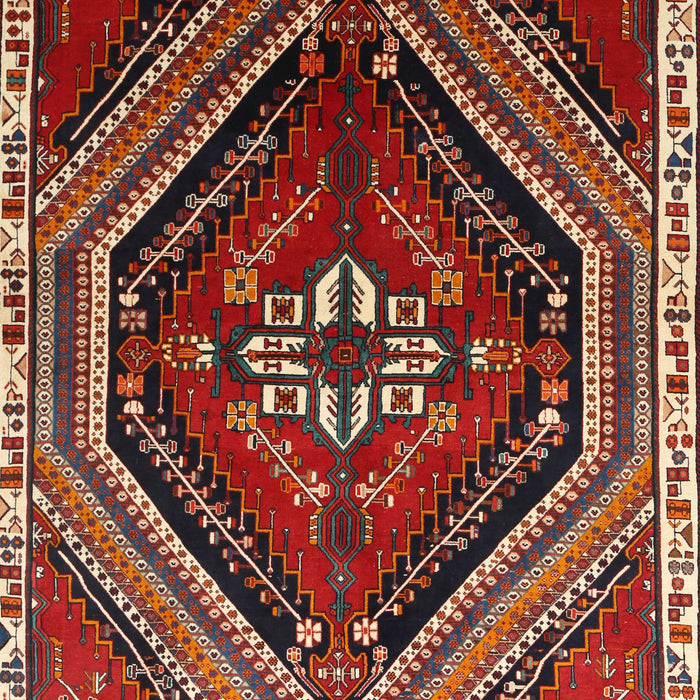 Machine Washable Traditional Dark Almond Brown Rug, wshtr869