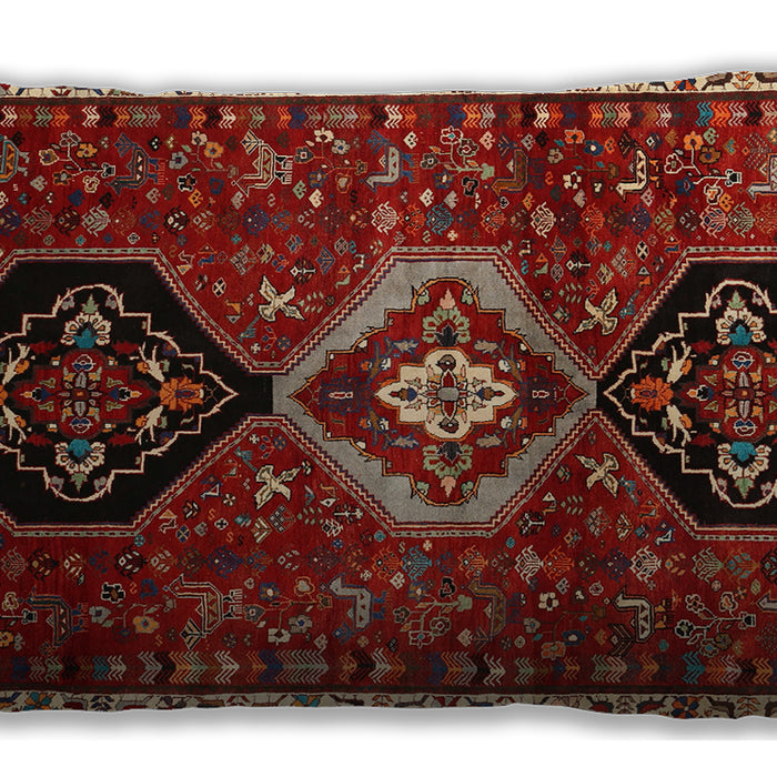 Traditional Classic Rectangular Tomato Red Lumbar Throw Pillow, 13 inch by 19 inch, lbtr871