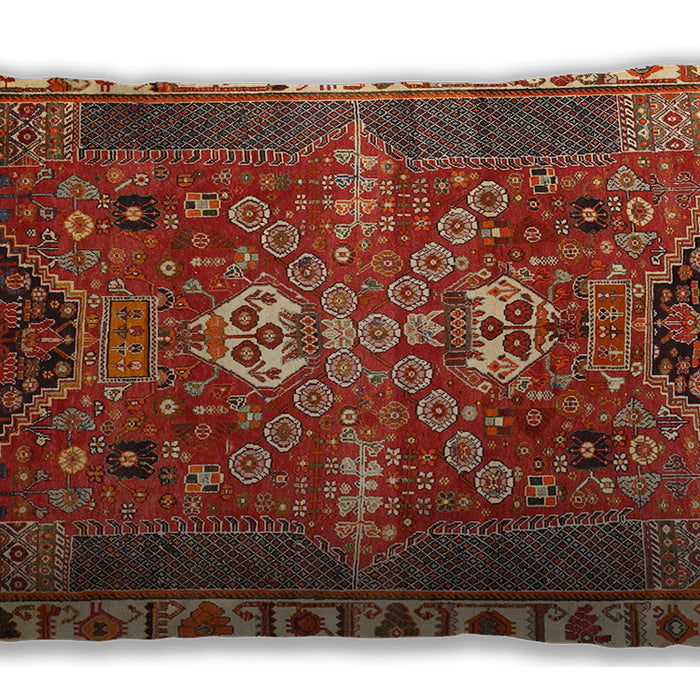 Traditional Classic Rectangular Peru Brown Lumbar Throw Pillow, 13 inch by 19 inch, lbtr876