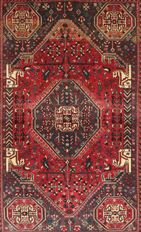 Machine Washable Traditional Brown Rug, wshtr880