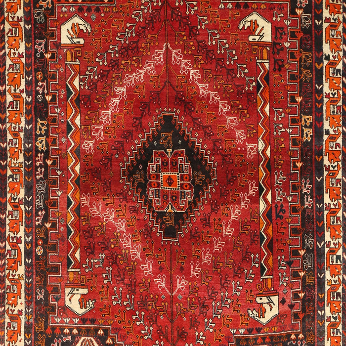 Machine Washable Traditional Gold Brown Rug, wshtr882