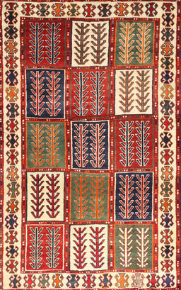 Machine Washable Traditional Red Rug, wshtr883