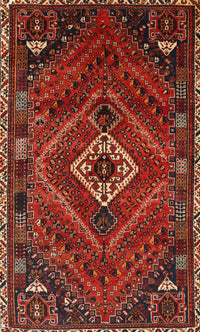 Machine Washable Traditional Sienna Brown Rug, wshtr885