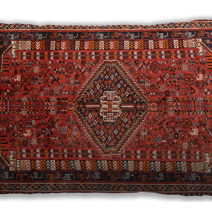 Traditional Classic Rectangular Rust Pink Lumbar Throw Pillow, 13 inch by 19 inch, lbtr891