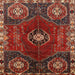 Square Traditional Red Persian Rug, tr896
