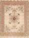 Machine Washable Traditional Brown Rug, wshtr8