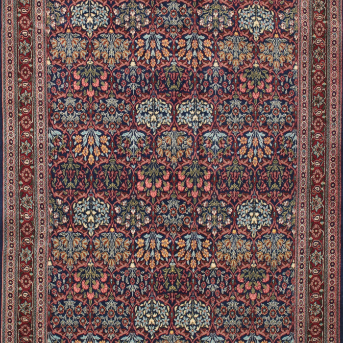 Machine Washable Traditional Dark Almond Brown Rug, wshtr900