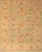 Traditional Orange Oriental Rug, tr904