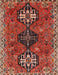 Traditional Rust Pink Persian Rug, tr905