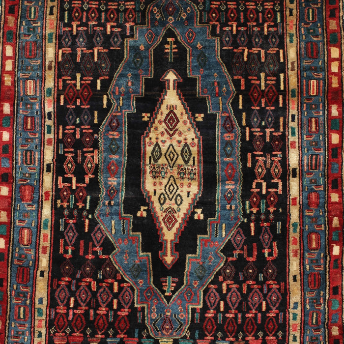 Machine Washable Traditional Brown Rug, wshtr90