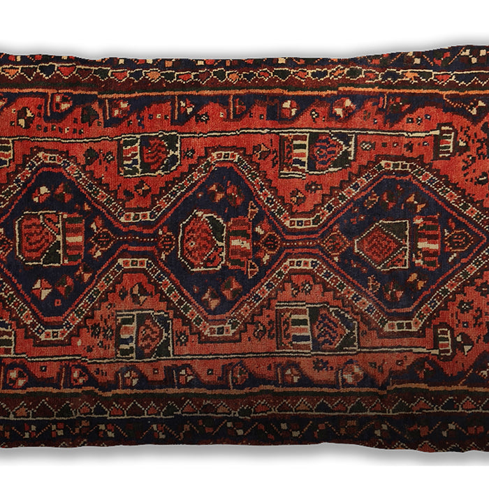 Traditional Classic Rectangular Chestnut Brown Lumbar Throw Pillow, 13 inch by 19 inch, lbtr913