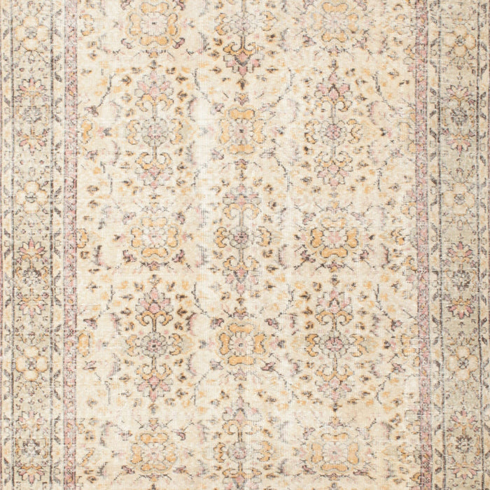 Traditional Navajo White Gold Persian Rug, tr914
