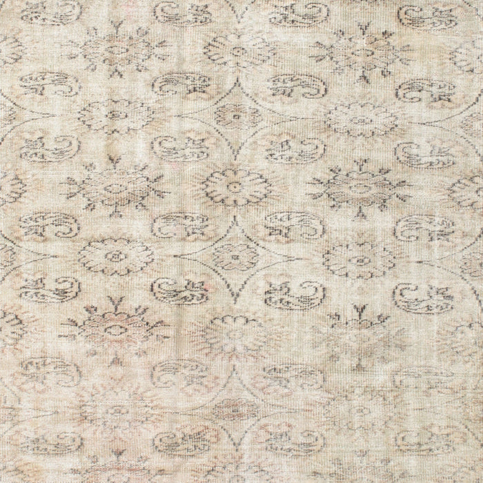 Traditional Tan Brown Persian Rug, tr916