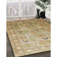 Traditional Light Brown Persian Rug, tr91