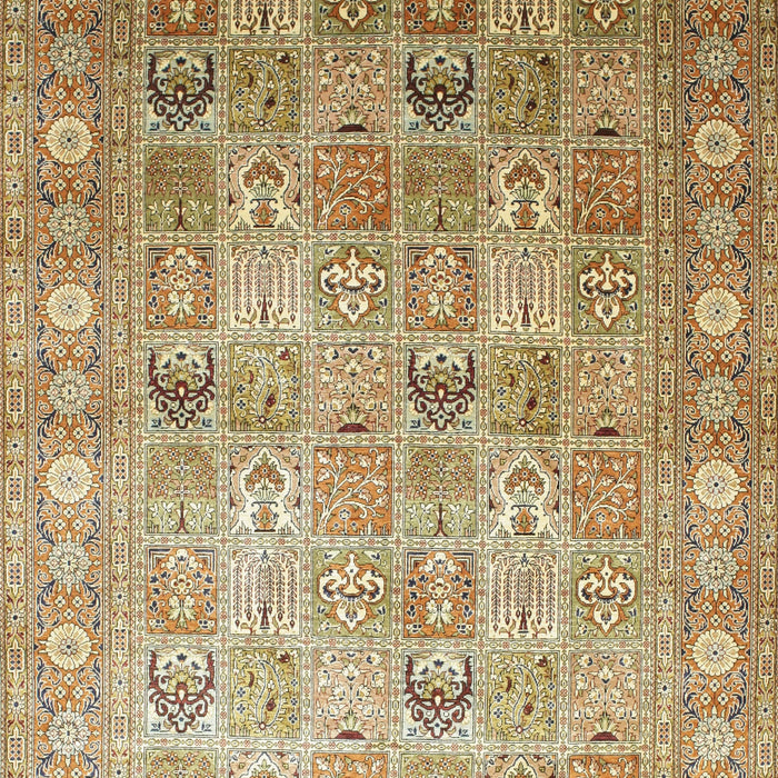 Traditional Light Brown Persian Rug, tr91