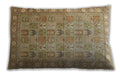 Traditional Classic Rectangular Light Brown Lumbar Throw Pillow, 13 inch by 19 inch, lbtr91