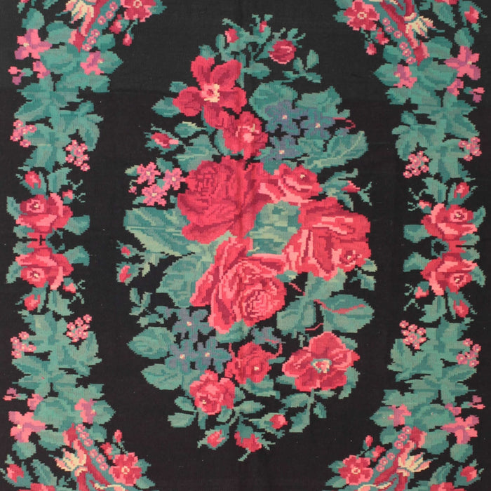 Traditional Gray Medallion Rug, tr920