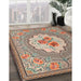 Machine Washable Traditional Light French Beige Brown Rug in a Family Room, wshtr922