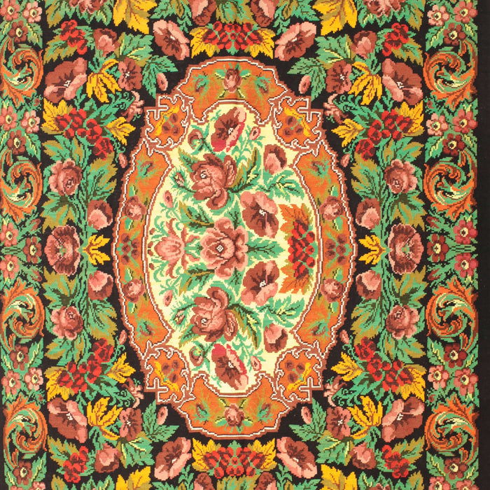 Traditional Red Medallion Rug, tr925