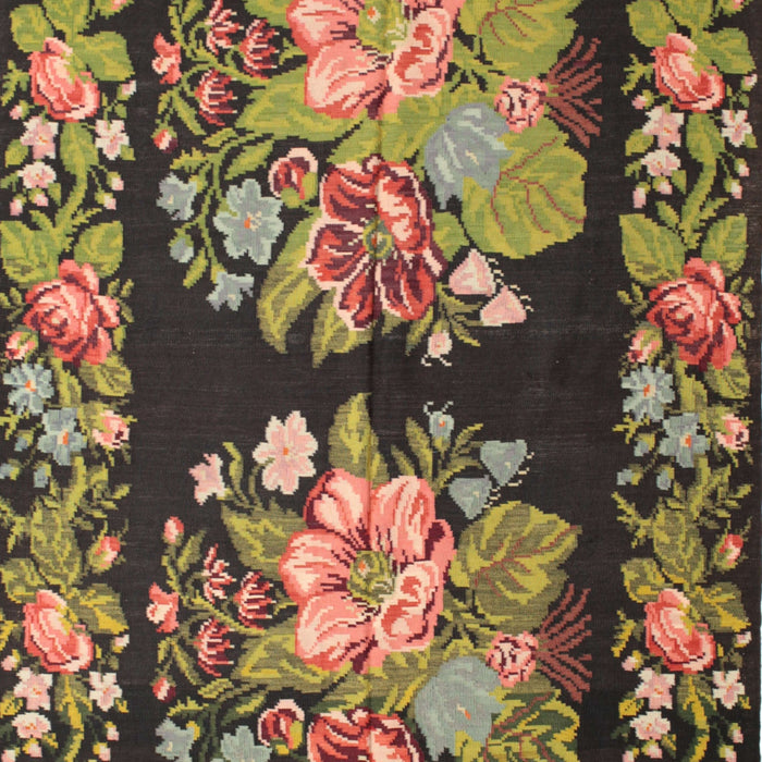 Traditional Caramel Brown Medallion Rug, tr930