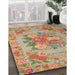 Machine Washable Traditional Red Rug in a Family Room, wshtr933