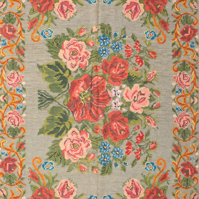 Traditional Red Medallion Rug, tr933