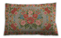 Traditional Classic Rectangular Red Lumbar Throw Pillow, 13 inch by 19 inch, lbtr933
