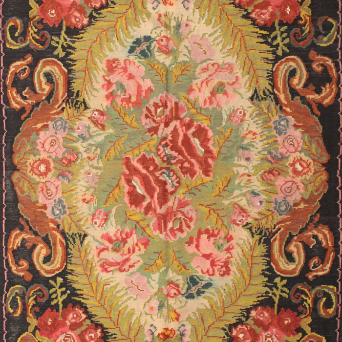 Traditional Gold Medallion Rug, tr934