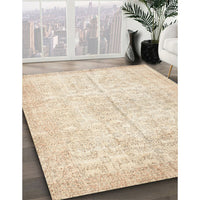 Traditional Golden Blonde Gold Persian Rug, tr936