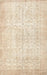 Traditional Golden Blonde Gold Persian Rug, tr936