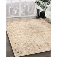 Traditional Deep Peach Orange Persian Rug, tr937