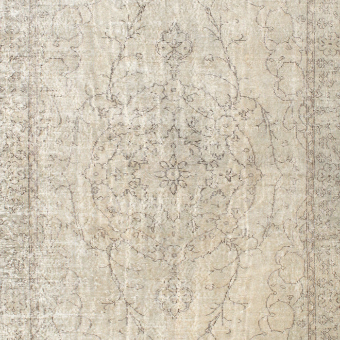 Traditional Light French Beige Brown Persian Rug, tr938