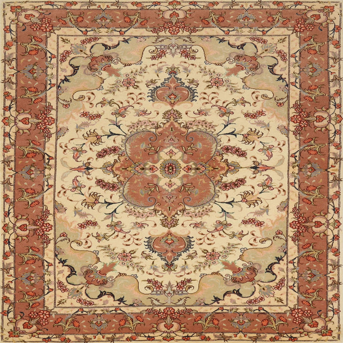 Square Traditional Red Persian Rug, tr940