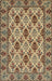 Machine Washable Traditional Sepia Brown Rug, wshtr942