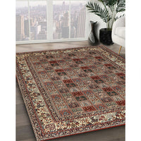Traditional Camel Brown Persian Rug, tr948