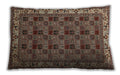 Traditional Classic Rectangular Camel Brown Lumbar Throw Pillow, 13 inch by 19 inch, lbtr948