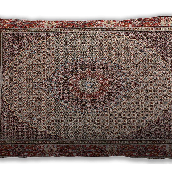 Traditional Classic Rectangular Light French Beige Brown Lumbar Throw Pillow, 13 inch by 19 inch, lbtr957