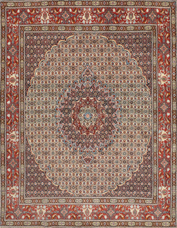 Machine Washable Traditional Light French Beige Brown Rug, wshtr957