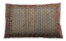 Traditional Classic Rectangular Dark Sienna Brown Lumbar Throw Pillow, 13 inch by 19 inch, lbtr958